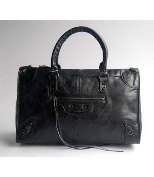 Balenciaga Le Dix motorcy nero Grande borsa